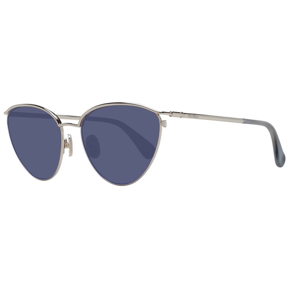 Occhiali da sole Max Mara in metallo argentato