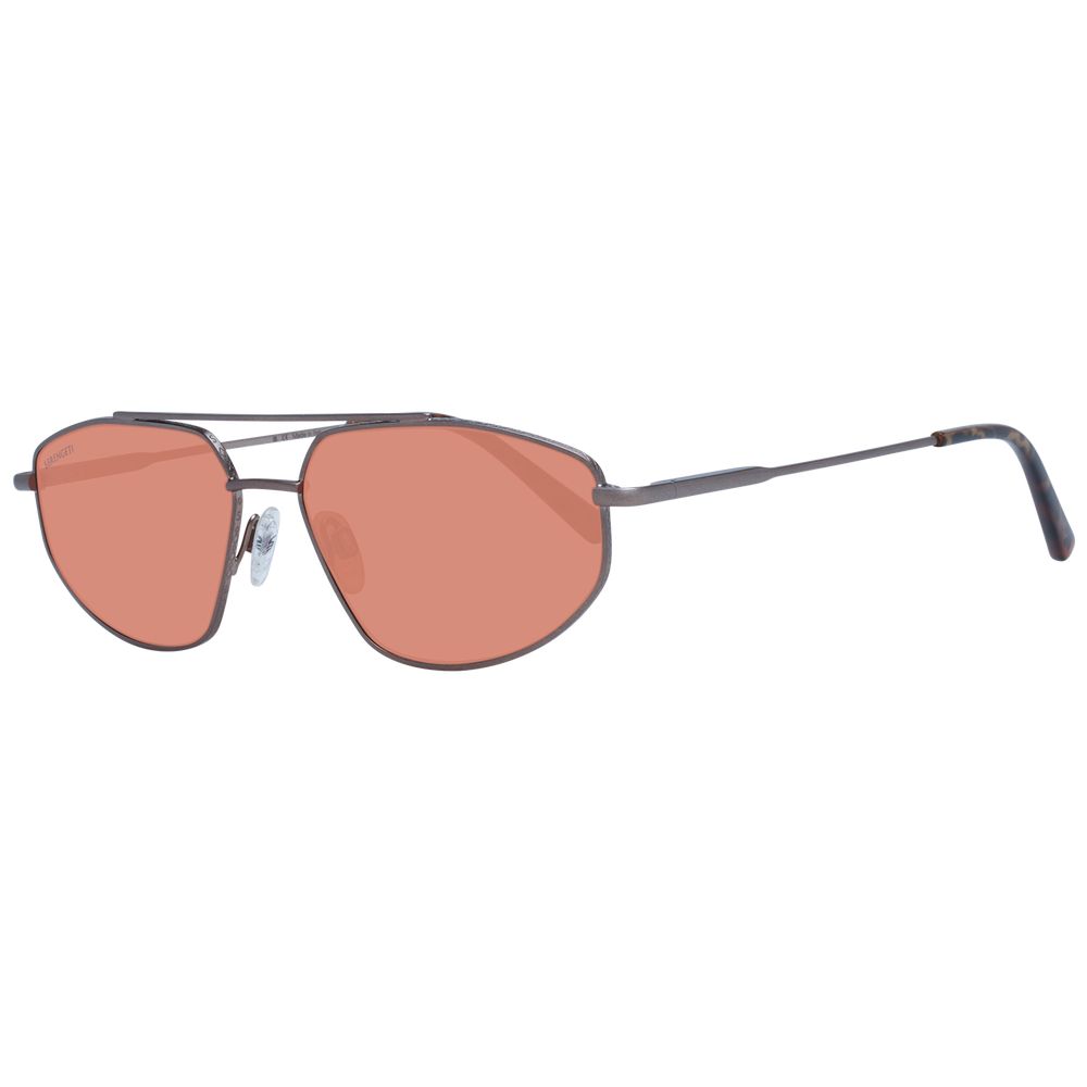 Lunettes de soleil Serengeti en métal bronze