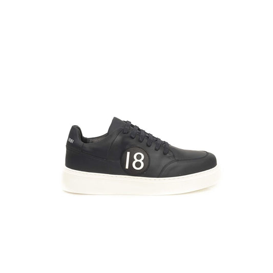 Baskets homme Cerruti 1881 en cuir de vachette bleu