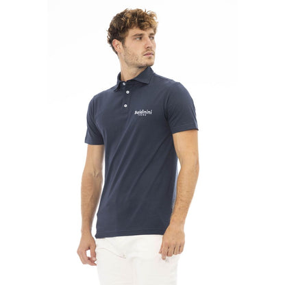 Polo da uomo Baldinini Trend in cotone blu