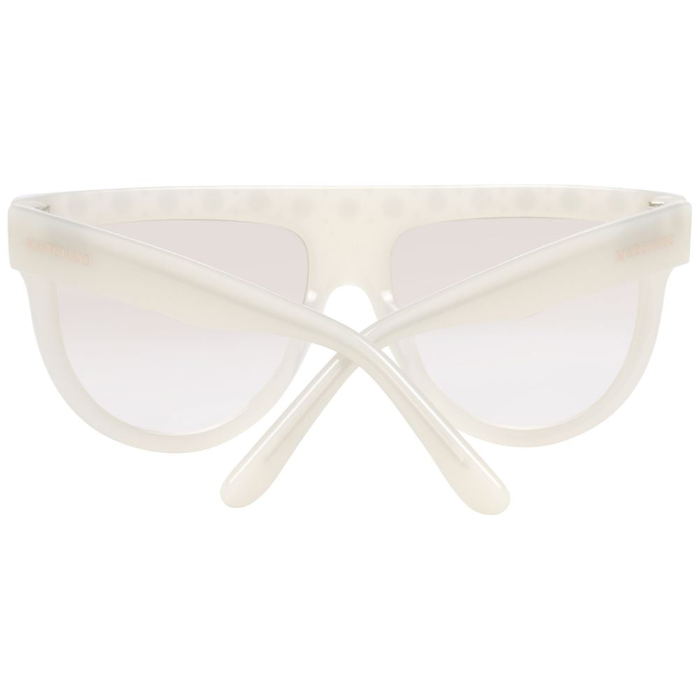 Occhiali da sole in plastica bianca Marciano by Guess