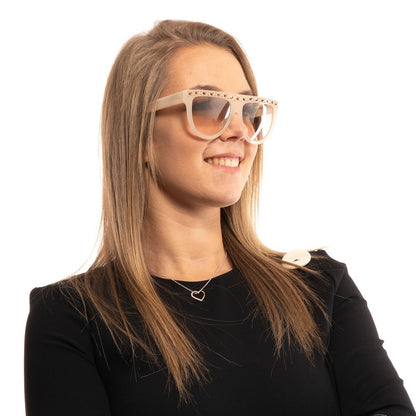 Occhiali da sole in plastica bianca Marciano by Guess