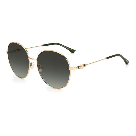 Occhiali da sole Jimmy Choo in acciaio inossidabile bicolore