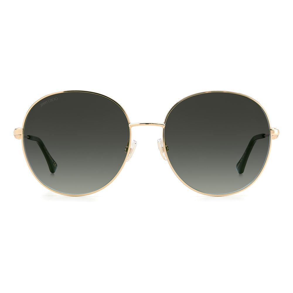 Lunettes de soleil bicolores Jimmy Choo en acier inoxydable