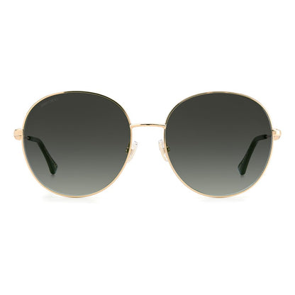 Lunettes de soleil bicolores Jimmy Choo en acier inoxydable