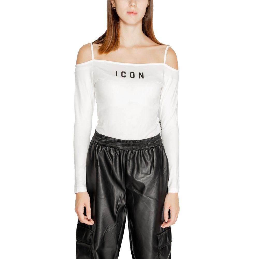 Body Icon in cotone bianco