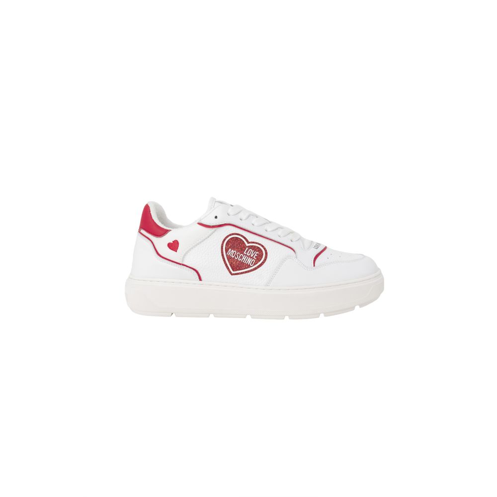 Baskets basses multicolores en polyéthylène Love Moschino