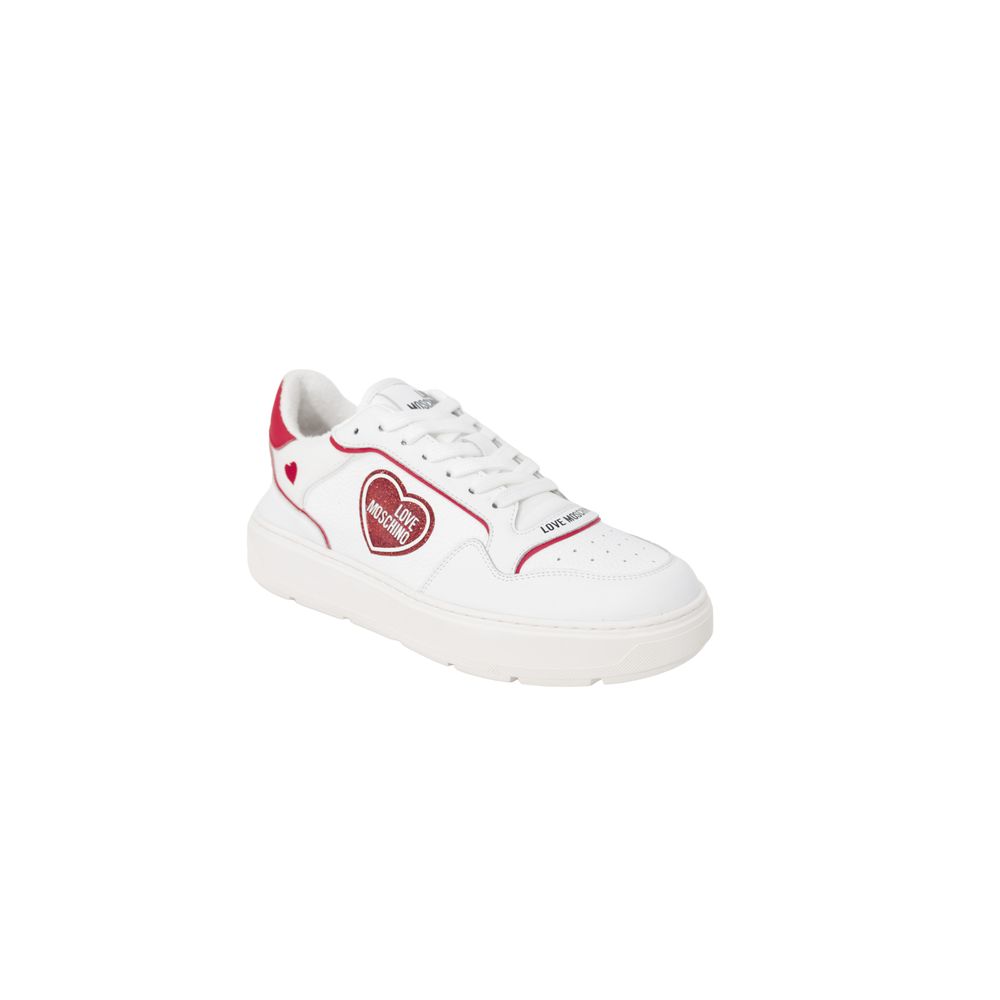 Baskets basses multicolores en polyéthylène Love Moschino