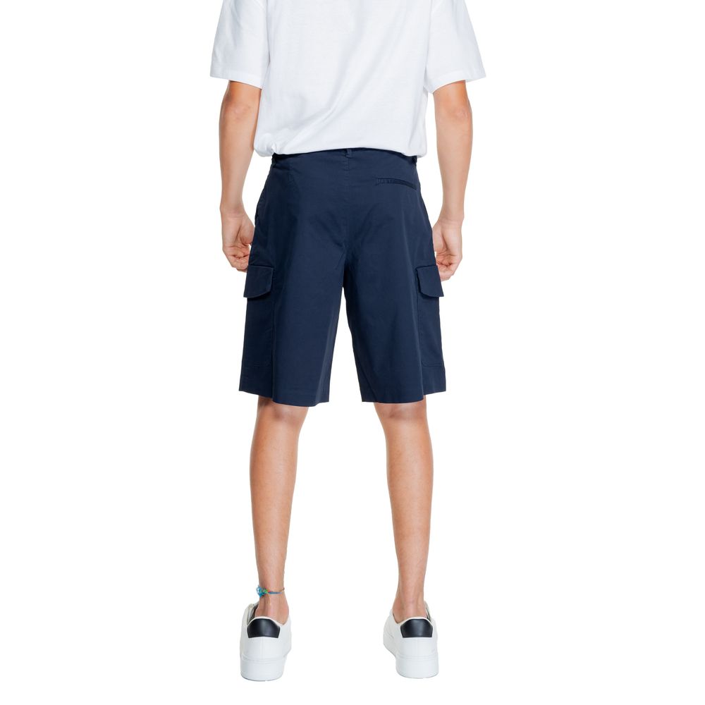 Shorts bermudas Armani Exchange en coton bleu