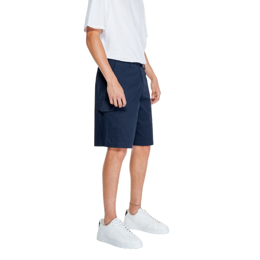 Shorts bermudas Armani Exchange en coton bleu