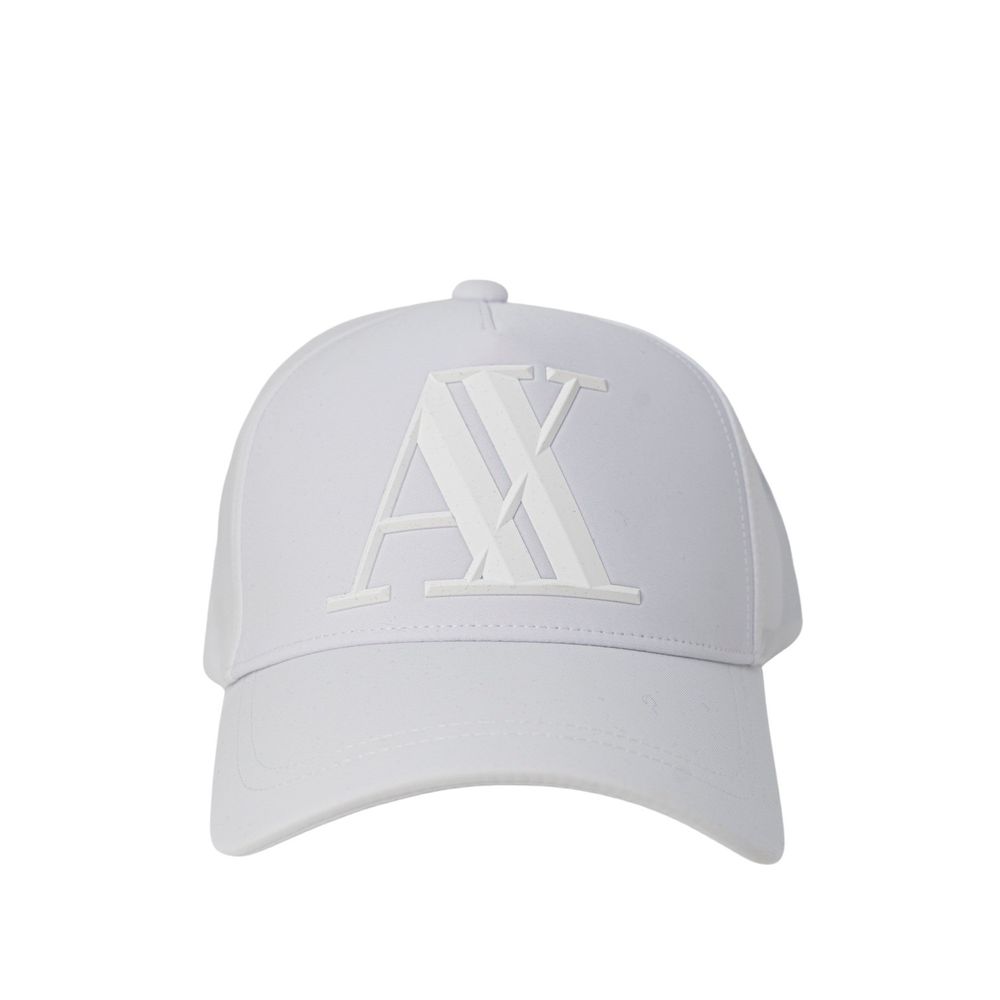 Berretto da baseball in cotone bianco Armani Exchange