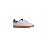 EA7 Emporio Armani Sneakers basse in pelle beige