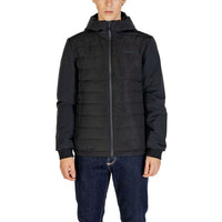 Giacca nera in poliestere riciclato Calvin Klein
