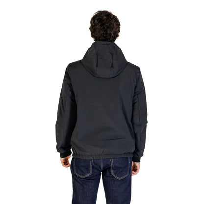Giacca nera in poliestere riciclato Calvin Klein