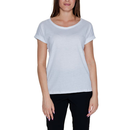 T-shirt blanc en coton Vila Clothes