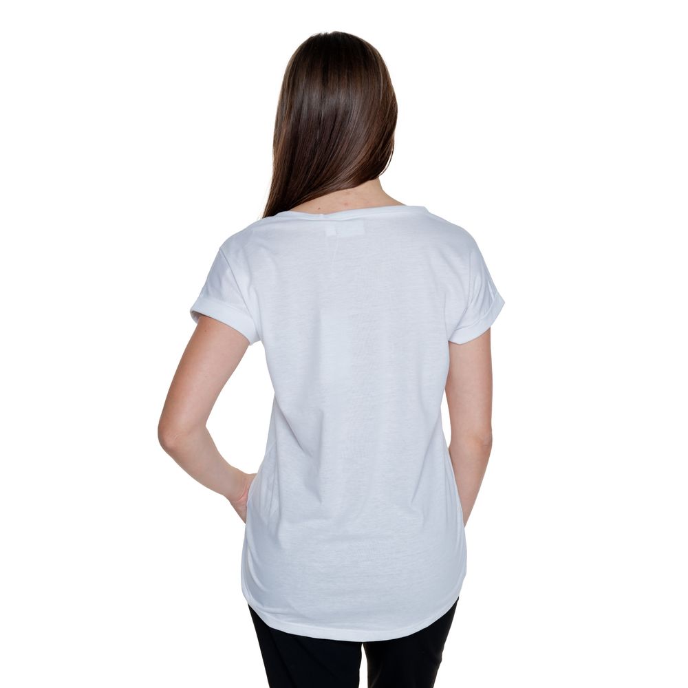 T-shirt blanc en coton Vila Clothes