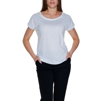 T-shirt blanc en coton Vila Clothes