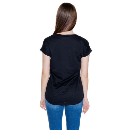 Maglietta nera in cotone Vila Clothes