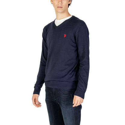 Maglione in cashmere blu US POLO ASSN.