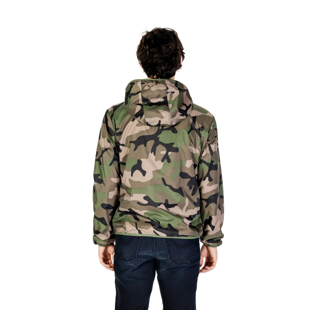Giacca in poliammide verde US POLO ASSN.