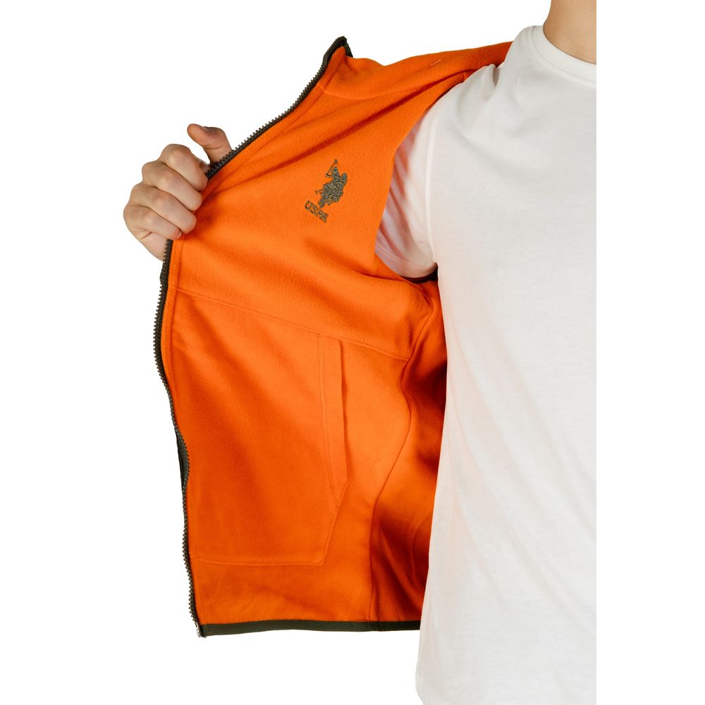 Giacca in poliammide verde US POLO ASSN.