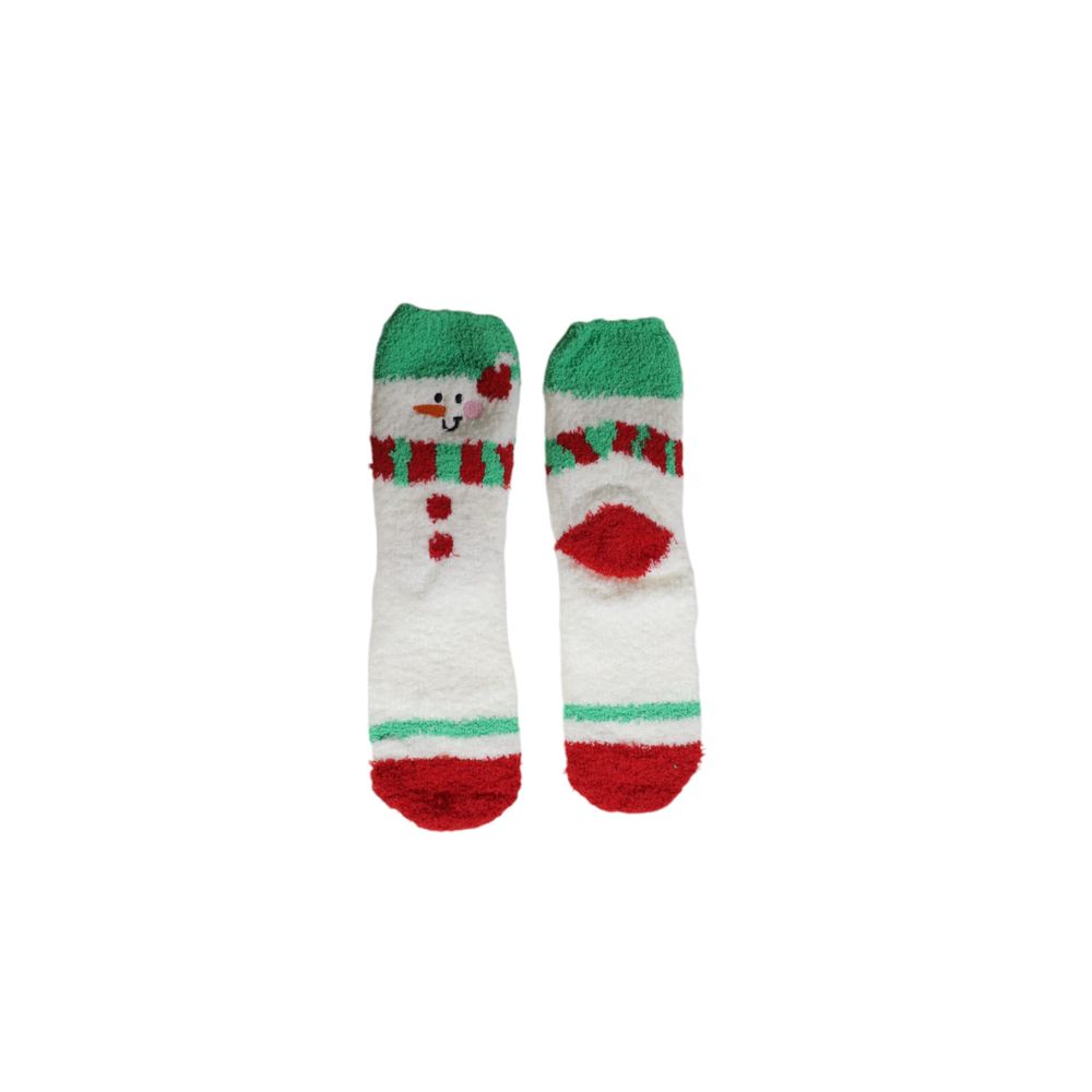 Chaussettes bicolores en polyester uniquement