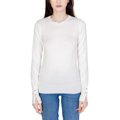 Felpa in cotone bianco Guss