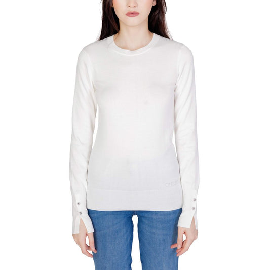 Felpa in cotone bianco Guss