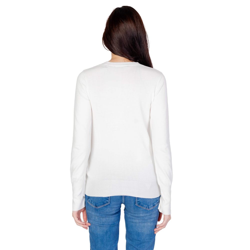 Felpa in cotone bianco Guss