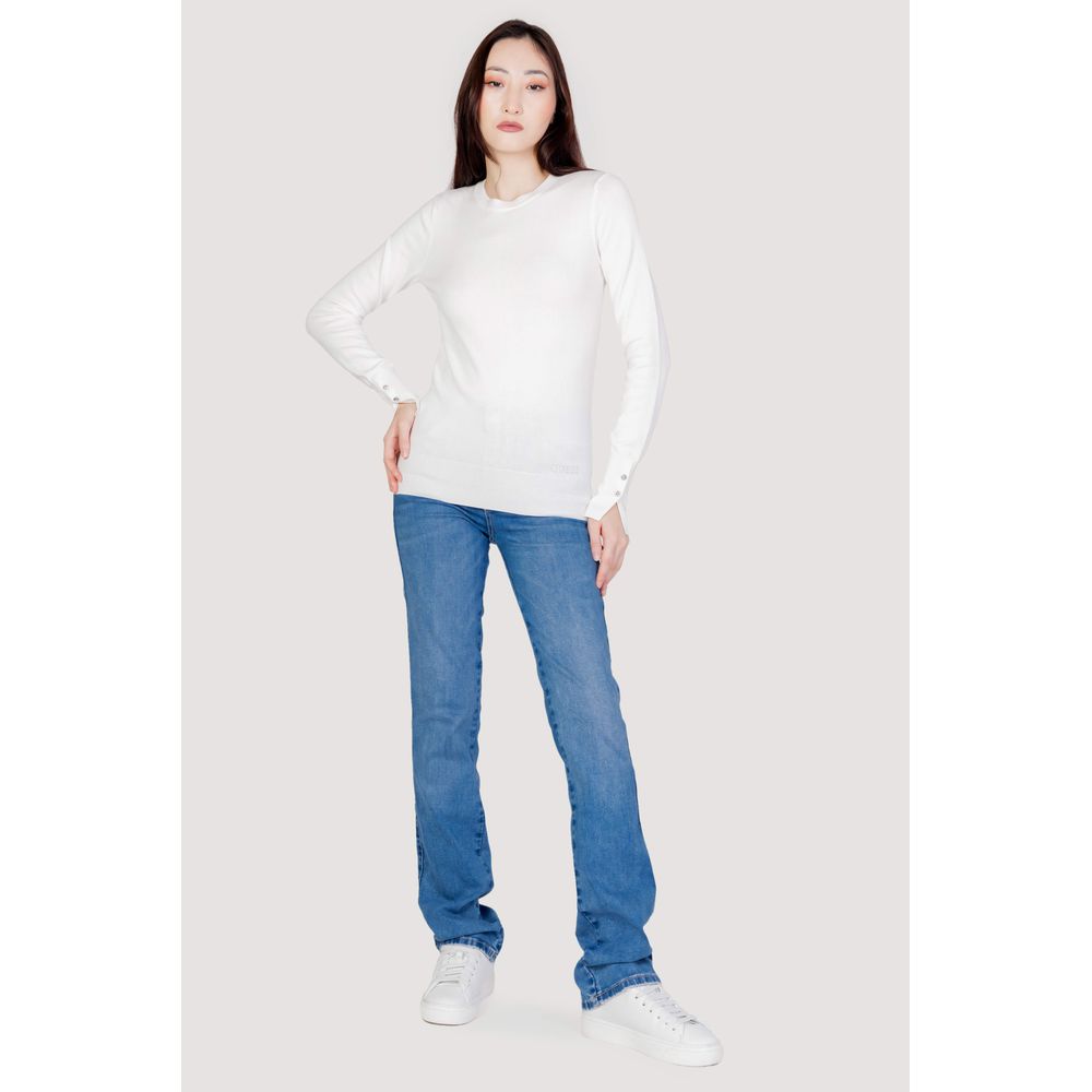 Felpa in cotone bianco Guss