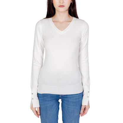 Felpa in cotone bianco Guss