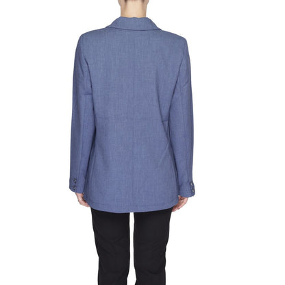 Blazer in poliestere blu Street One