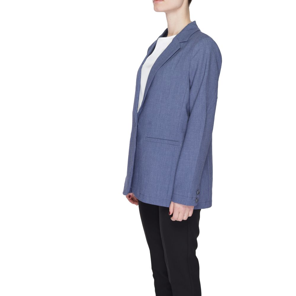 Blazer in poliestere blu Street One