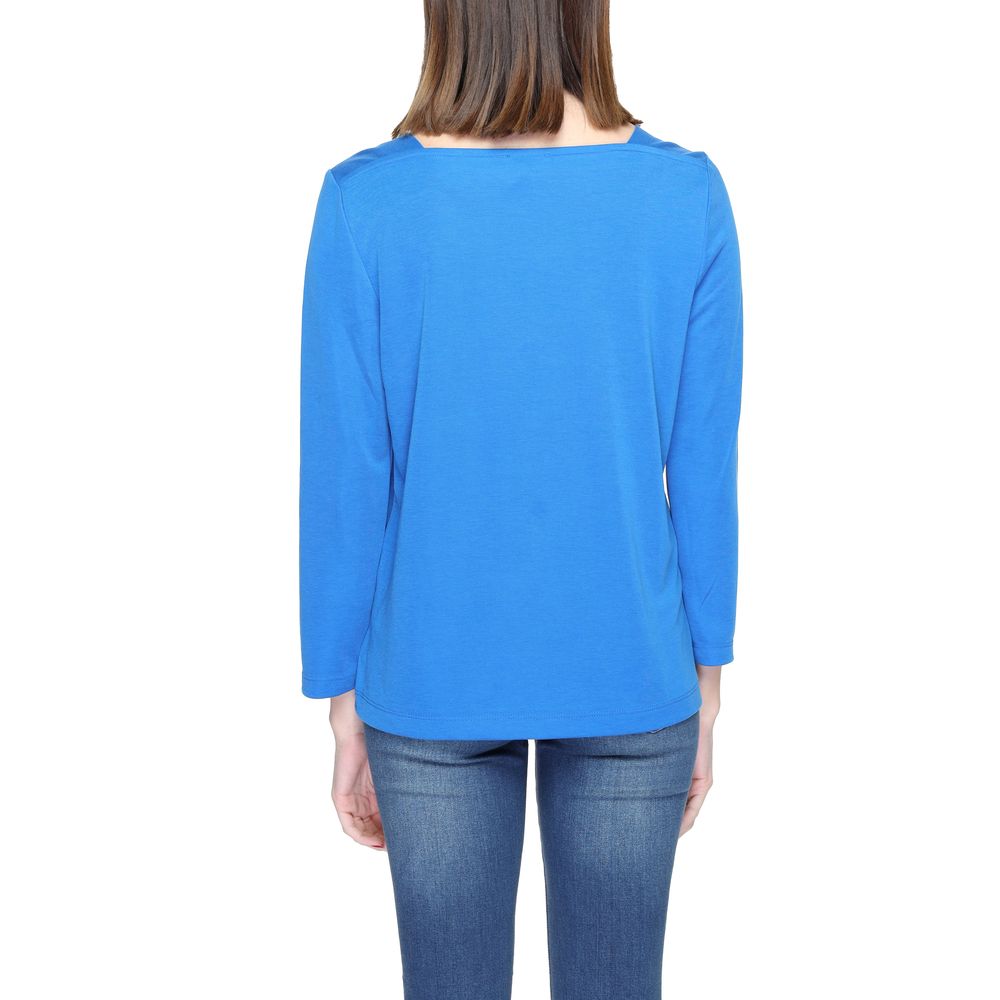 T-shirt à manches longues Street One Blue Modal