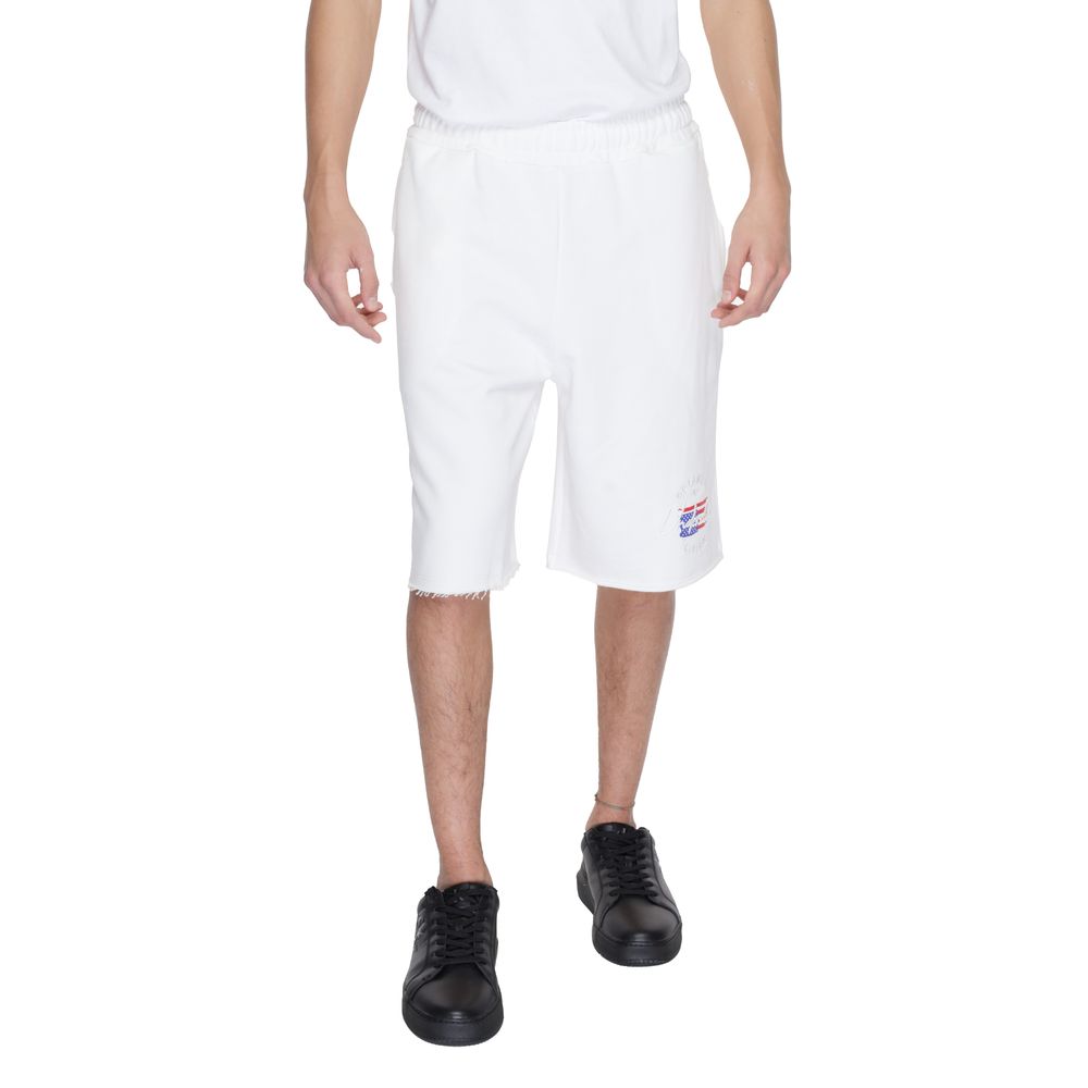 Bermuda Underclub in cotone bianco