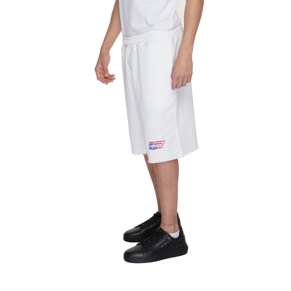 Bermuda Underclub in cotone bianco
