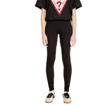 Leggings in cotone nero Jacqueline De Yong