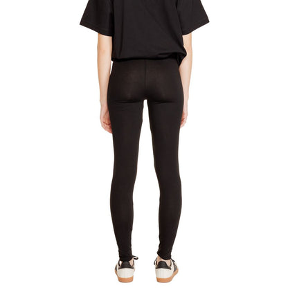 Leggings in cotone nero Jacqueline De Yong