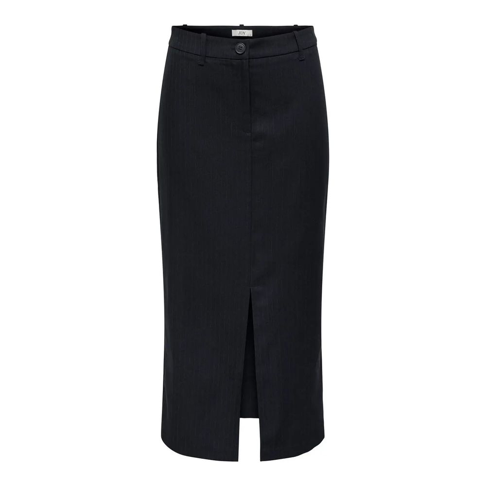 Jupe longue grise en polyester Jacqueline De Yong
