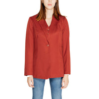 Blazer in poliestere rosso Vero Moda