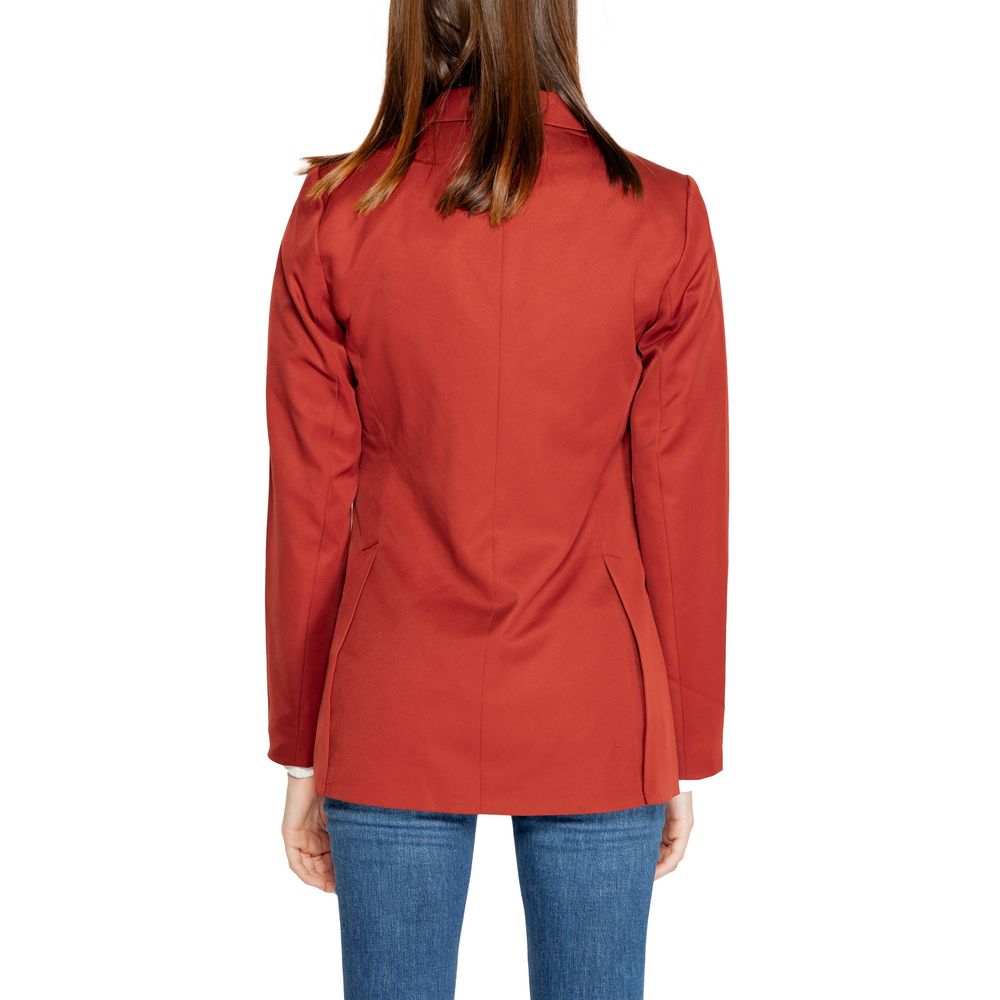 Blazer in poliestere rosso Vero Moda