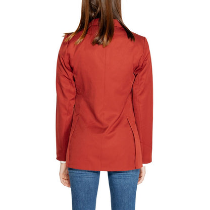 Blazer in poliestere rosso Vero Moda