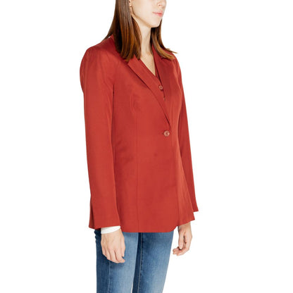 Blazer in poliestere rosso Vero Moda