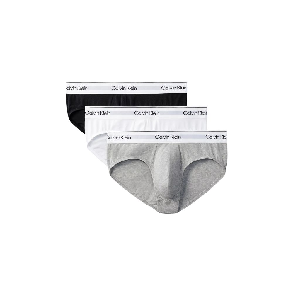 Slip in cotone grigio Calvin Klein Underwear