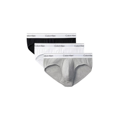 Slip in cotone grigio Calvin Klein Underwear