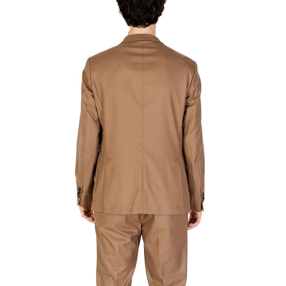 Blazer in poliestere beige Hamaki-Ho