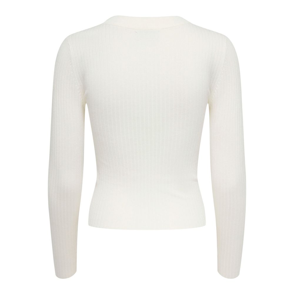 Camicia in viscosa bianca Jacqueline De Yong