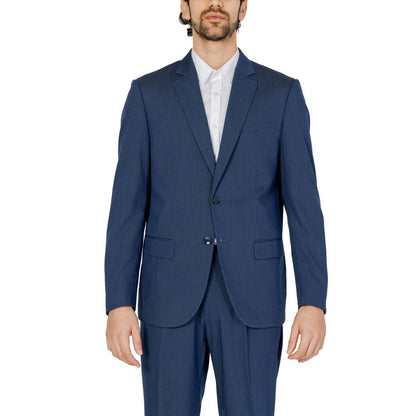 Blazer in poliestere blu Antony Morato