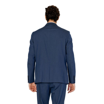 Blazer in poliestere blu Antony Morato