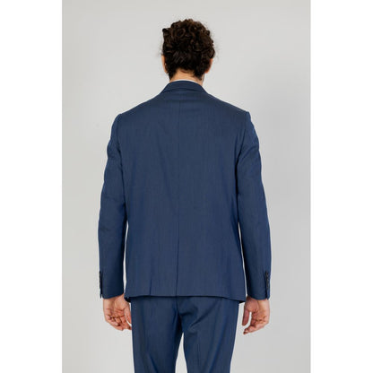 Blazer in poliestere blu Antony Morato